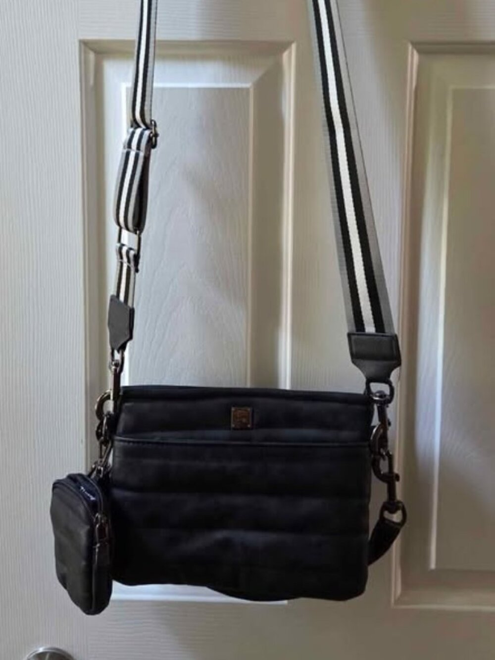 Think Royln Black Quilted The Original Bum Bag Crossbody
